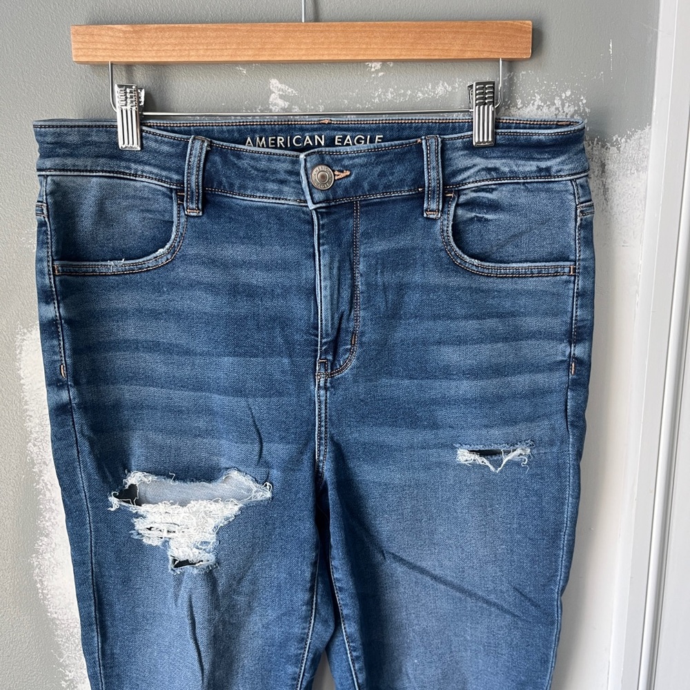 American Eagle Outfitters HI-RISE JEGGING 14 REGULAR